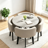 Table basse carrée en bois de style nordique, table de salle à manger et de salon moderne minimaliste, table de loisirs et de négociation pour la maison