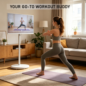 Pantalla Portátil <span class=keywords><strong>Stand</strong></span> <span class=keywords><strong>Me</strong></span> con Pantalla Táctil Android, Smart TV, Batería Recargable, Ruedas para Transportar, Panel IPS de 120Hz para Transmisiones en Vivo 2.1 - Product Image 4