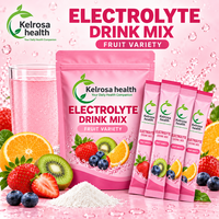 Poudre d'hydratation quotidienne, boisson électrolytique sans sucre, nutrition sportive, énergie, poudre d'électrolytes Keto en sachets