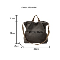 Sac fourre-tout en toile vierge en gros, sac à bandoulière réutilisable en coton uni, personnalisable avec logo pour les cadeaux de salon professionnel