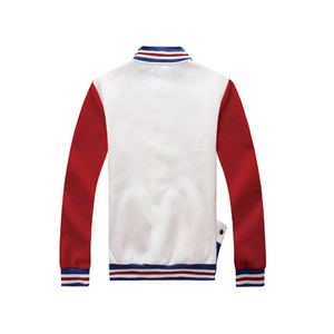 แจ็คเก็ตเบสบอลจากปากีสถานSialkotซาตินแขน100% โพลีเอสเตอร์แจ็คเก็ตที่กำหนดเอง - Product Image 6