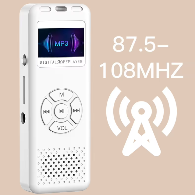 2026 Factory Wholesale Hot Selling Multifunctional Digital Screen MP3 MP4 Wireless Music Player With FM Radio