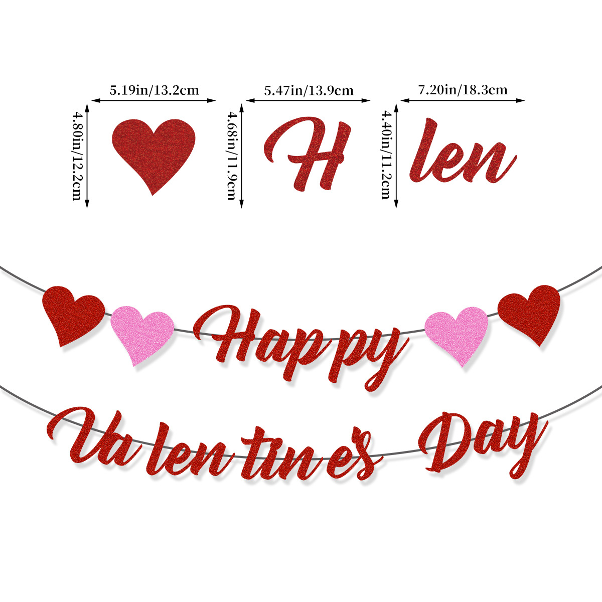 Bannière JOYEUX JOUR DE VALENTIEN