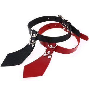 Nuevo Harajuku Formal decorativo cuero corbata Collar <span class=keywords><strong>Caballero</strong></span> corbata Collar - Product Image 4