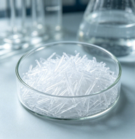 Cristaux de menthol 99,9 % purs, naturels, qualité alimentaire, saveur tabac, matière première pour soins personnels