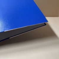 Carpeta Archivadora de Anillas A4/FC PP de Dos Orificios con Logotipo Personalizado para Empresas, Respaldo de 75/55 mm, Grosor de 2.3 mm, Impresión Digital