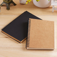 Carnet à spirale Wire-O de haute qualité avec couverture en PVC/tissu, logo personnalisé, fournitures scolaires, cadeau de bureau pour étudiants, journal quotidien