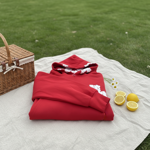 Sudadera con capucha de mezclilla de algodón de diseñador 2025, de alta calidad, peso pesado 400g, corte holgado, anti-bolitas, con letras rotas, para hombre - Product Image 4