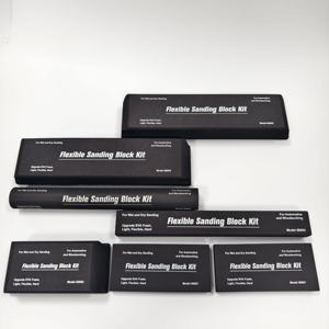 Kit di blocchi con set di carta vetrata adatto <span class=keywords><strong>per</strong></span> <span class=keywords><strong>carrozzeria</strong></span> automobilistica e lavorazione del legno - Product Image 1