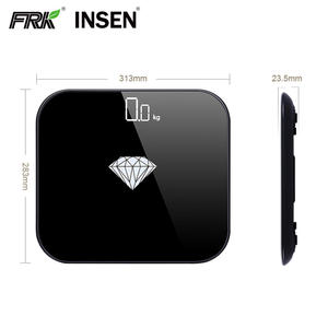 परीक्षण साधन 180Kg 396Lb एलईडी प्रदर्शन बाथरूम इलेक्ट्रिक वजन शरीर पैमाने - Product Image 2