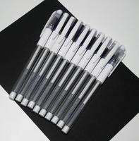 Stylo gel blanc raisin en caoutchouc souple