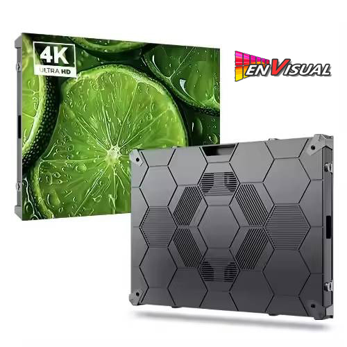 Envisual GOB P1.25 P1.5 P1.8 P2 P2.5 Full-Color Indoor LED Display Cabinet 640x480mm Fixed Installation Video Wall LED Screen 4K