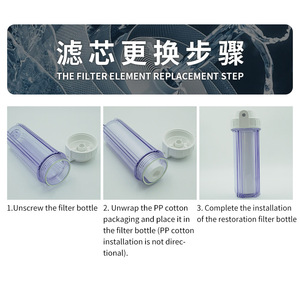 Ts Neutral 10 Inch Pp Cotton Filter Cartridge 1 Micron Water Prefilter For Purifier Easy Installation - Product Image 4