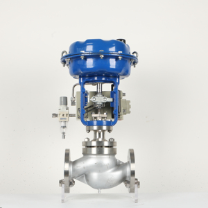 Bền chống rò rỉ thép không gỉ 304/316 ANSI 300lb JIS 10k 1.6mpa wcb khí nén điều chỉnh dòng chảy màng điều khiển van khí - Product Image 2