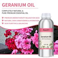 Minyak Geranium 100% Murni Alami, Minyak Esensial Distilasi Uap, Aroma Kosmetik, Aromaterapi, Untuk Semua Jenis Kulit