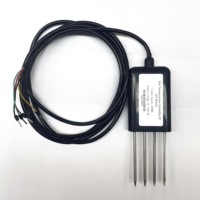 Capteur de température, d'humidité, de conductivité, de pH et de NPK du sol RS485 4-20mA avec plage 0-5V 0-2V 0-10VDC