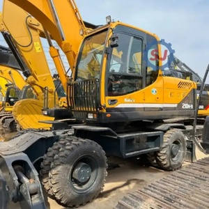 รถขุดล้อยางฮุนได 210W-9 มือสอง น้ำหนัก 21 ตัน รถขุดมือสอง เครื่องจักรก่อสร้างหนัก สภาพการทำงานดี - Product Image 2