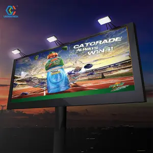 LEGIDATECH 2024 yeni yüksek parlaklık dijital Billboard açık reklam 3D açıkhava reklam ekranı