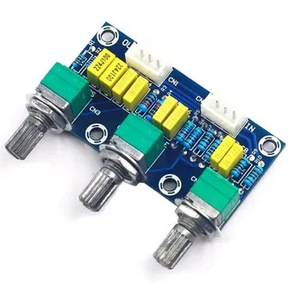 Panel <span class=keywords><strong>de</strong></span> Control <span class=keywords><strong>de</strong></span> Tono Pasivo XH-M802, Panel Frontal con Ajuste <span class=keywords><strong>de</strong></span> Agudos <span class=keywords><strong>y</strong></span> Graves, Producto Terminado <span class=keywords><strong>de</strong></span> Grado Hi-Fi para Entusiastas - Product Image 3