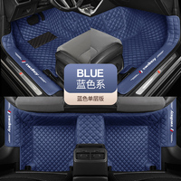 Tapis de sol de voiture sur mesure en cuir véritable Starlight BMW IXL LWB, ensemble complet 3 pièces, épaisseur 10 mm, compatible LHD/RHD, personnalisation disponible