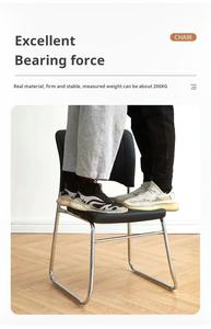 เก้าอี้ฝึกกรอบโลหะน้ำหนักเบาทันสมัยสำหรับห้องประชุมสำนักงาน - Product Image 4