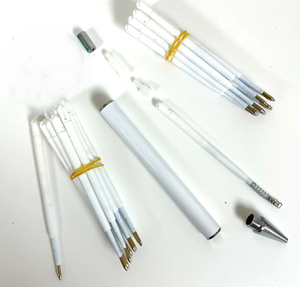 <span class=keywords><strong>Ricariche</strong></span> a penna a sfera da 1mm di ricambio per il corpo in plastica bianca 424 9.8cm penna in cristallo diamantato <span class=keywords><strong>ricariche</strong></span> speciali per strumenti di scrittura - Product Image 6