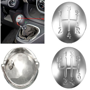 Car Gear <b>Shift</b> <b>Knob</b> Cover Aluminum Alloy 5 Speed 6 Speed For Renault Manual Transmission Rustproof - Product Image 3