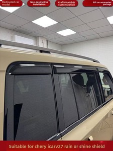 Nouveau <span class=keywords><strong>déflecteur</strong></span> d'<span class=keywords><strong>eau</strong></span> pour vitres Chery ICAR V27, pare-<span class=keywords><strong>pluie</strong></span> modifié, pièces extérieures pour rénovation/amélioration - Product Image 3