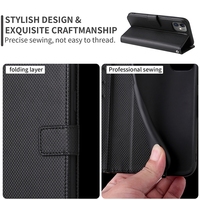 Étui en cuir portefeuille diamant pour Xiaomi POCO F6 Pro 5G M6 Civi 4 Pro 14 Ultra Redmi Turbo 3 A3 NOTE13 4G 13C K70 Stand Flip Cover