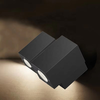 Applique murale LED extérieure 5W IP65 2700K-4000K CRI 90 Dimmable avec diffuseur acrylique pour éclairage extérieur