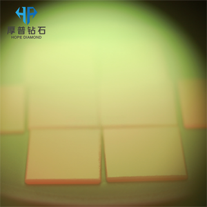 薄い<span class=keywords><strong>CVD</strong></span>ダイヤモンドシードスライス500ミクロン厚15x 15 mm合成ダイヤモンド成長用途向け - Product Image 5