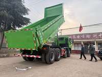 Camion à benne basculante d'occasion 2019 Foton Auman ETX en configuration 8X4, avec un puissant moteur diesel en Chine