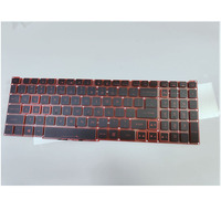 HK-HHT Pièces détachées ordinateur portable pour ACER Nitro 5 AN515-56 AN515-57 AN517-54 AN517-41 clavier américain rétro-éclairé rouge