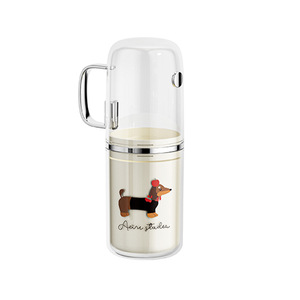 Juego de vasos portátiles 3 en 1 con almacenamiento para cepillo de dientes y pasta dental para viajes y uso familiar - Product Image 5