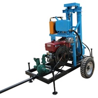 Foreuse de puits d'eau Huayao, foreuse de puits d'eau, machine de forage portable de 150 m
