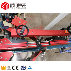 Đầy đủ tự động đôi bên định vị dính Sticker nhãn <span class=keywords><strong>Applicator</strong></span> cho Flat pet chai vuông ly lọ thủy tinh bao bì - Product Image 5