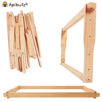 Langs troth Wooden Deep Foundation less Honey Bee Hive Frame Imkerei ausrüstung Imkerei Bienenstock Werkzeug zubehör
