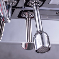 Machine à expresso commerciale entièrement automatique à double tête, réservoir à lait en acier inoxydable, qualité professionnelle, usage domestique, hôtels