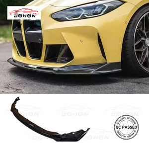 Juego de 3 Piezas de Alerón Delantero ABS en Negro Brillante Estilo Popular G80 G82 para BMW G80 G82 G83 <span class=keywords><strong>M3</strong></span> M4 2019 2020 2021 2022 - Product Image 4