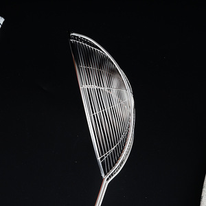 Yixin Edelstahl-Ölsieb mit breitem Rand und verlängertem Griff, 16, 18, 20, 22 cm, für Küche, Sojamilch, Saft, Hot Pot - Product Image 4