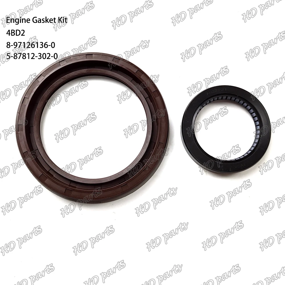 4BD2 Engine Gasket Kit 8-97126136-0 5-87812-302-0 Suitable for