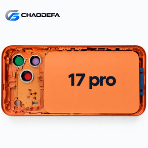สำหรับ iPhone 17 Pro ฝาหลังโทรศัพท์มือถือ ฝาครอบแบตเตอรี่ โครงกลาง ชุดโครงสร้างอะไหล่ทดแทน - Product Image 6