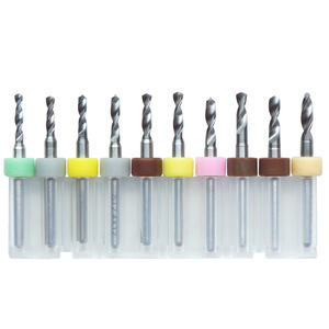 Carbide Small <b>Drill</b> <b>Bits</b> with Fixed Shank for <b>Stainless</b> <b>Steel</b> Metal Drilling Engraving PCBoard <b>Drill</b> <b>Bits</b> - Product Image 1