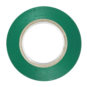 Nastro isolante 20 m x 19 mm. Verde. Per uso domestico. - Product Image 2