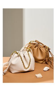 Sac à main pour femme Amiqi SQ-01 en cuir véritable, design de créateur, bandoulière, sac de luxe, sac à chaîne en cuir véritable - Product Image 2