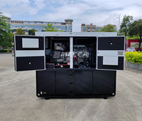 Générateur diesel silencieux à cadre ouvert DETUZ MECCA POWER MC825DE 600KW/750KVA refroidi par eau, efficacité de 95%, triphasé 60Hz, télécommande automatique