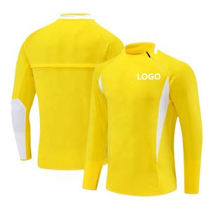 Ultima Giacca Impermeabile Antivento a Doppio Strato per Club di <span class=keywords><strong>Calcio</strong></span>, <span class=keywords><strong>Blu</strong></span> con Zip 1/4, <span class=keywords><strong>Tuta</strong></span> <span class=keywords><strong>da</strong></span> Allenamento Calda per <span class=keywords><strong>Calcio</strong></span> - Product Image 4