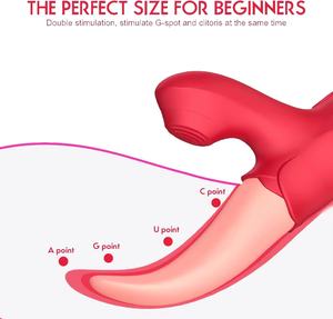 Productos Sexuales para Adultos al por Mayor, Vibrador Estimulador de Succión de Lengua, Bajo MOQ, Personalización, Fabricación de Juguetes Sexuales - Product Image 2