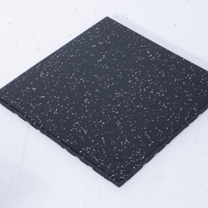 โรงงานผลิตกระเบื้องยางแบบประกบสำหรับปูพื้นยิม ดูดซับแรงกระแทก - Product Image 1