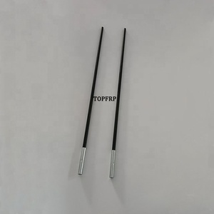 High Quality Fiberglass Tube with Ferrule Folding Fiberglass <b>Tent</b> Pole Segment - Product Image 2